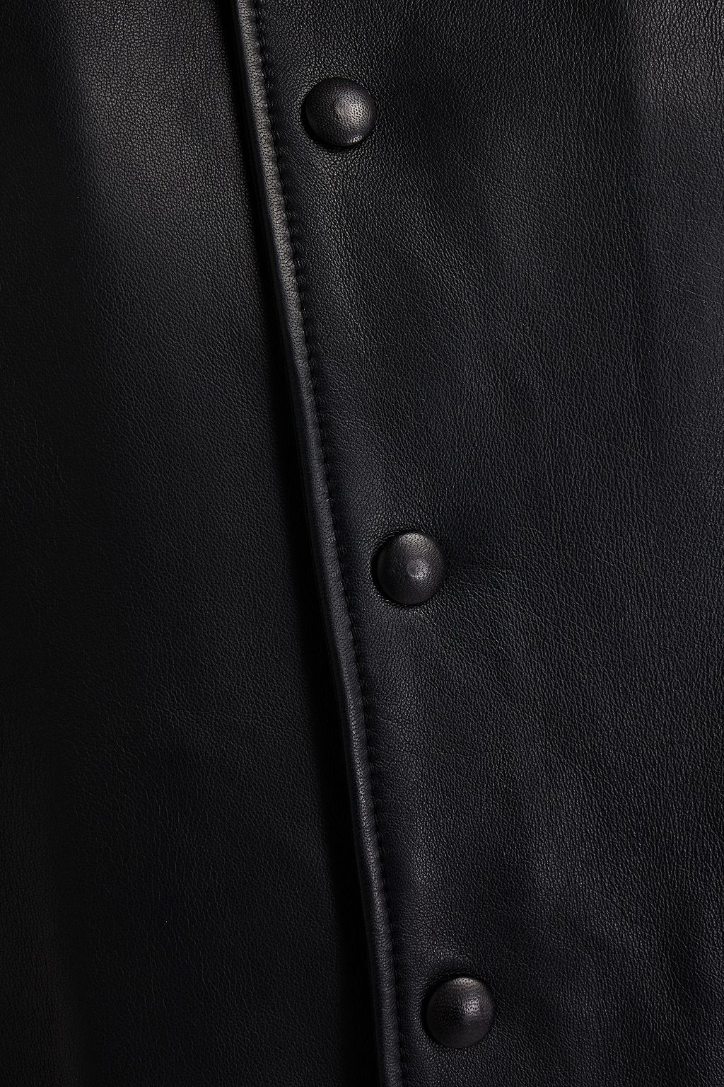 DSQUARED2 Leather bomber jacket