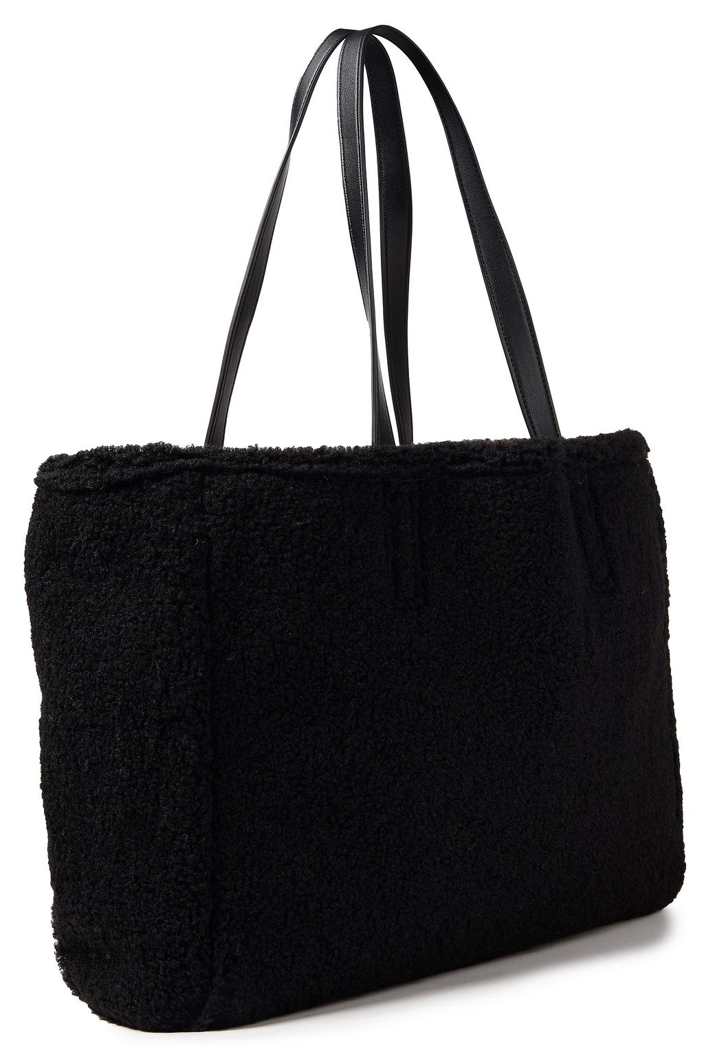 LOVE MOSCHINO Faux shearling tote