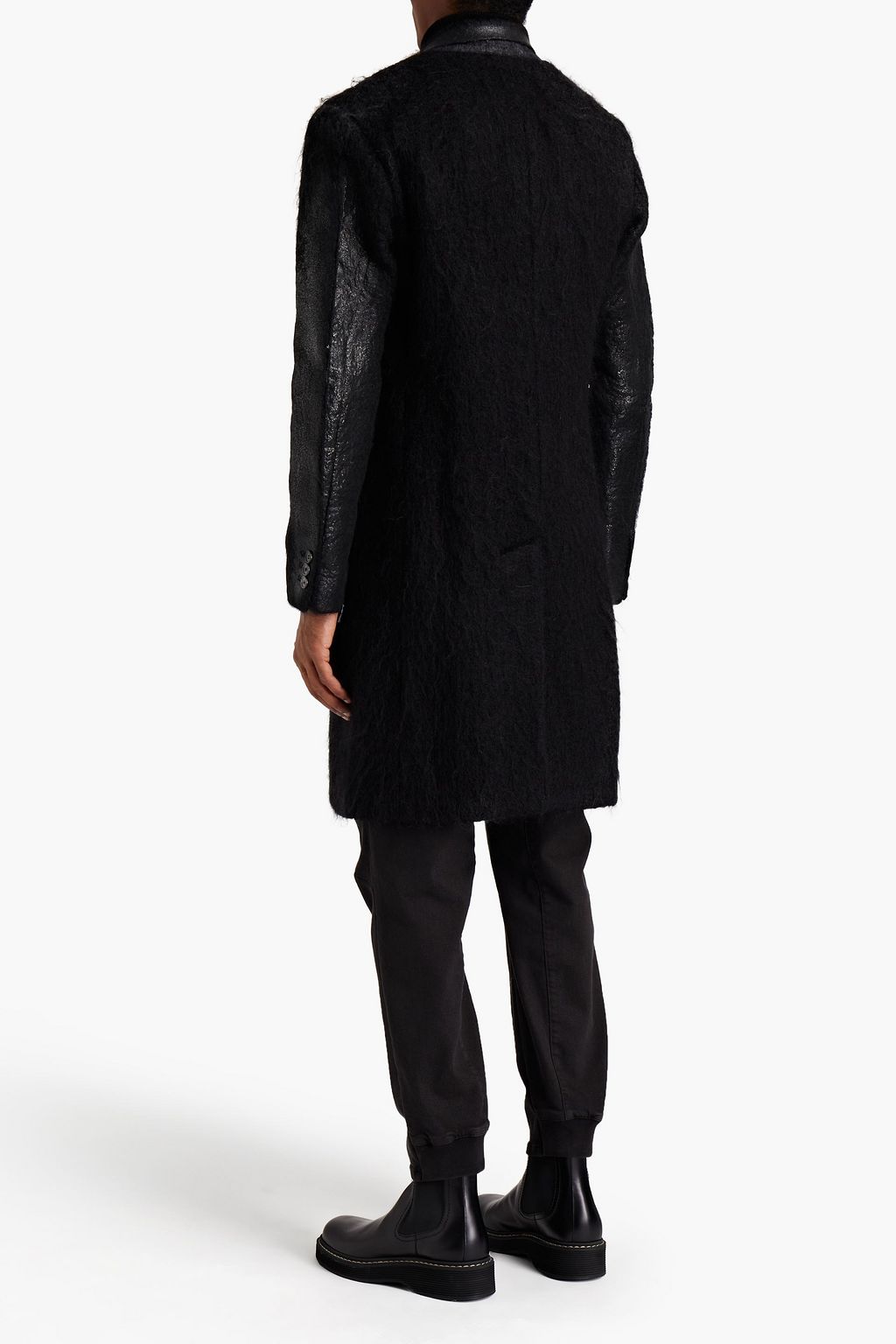 MARNI Brushed-felt coat