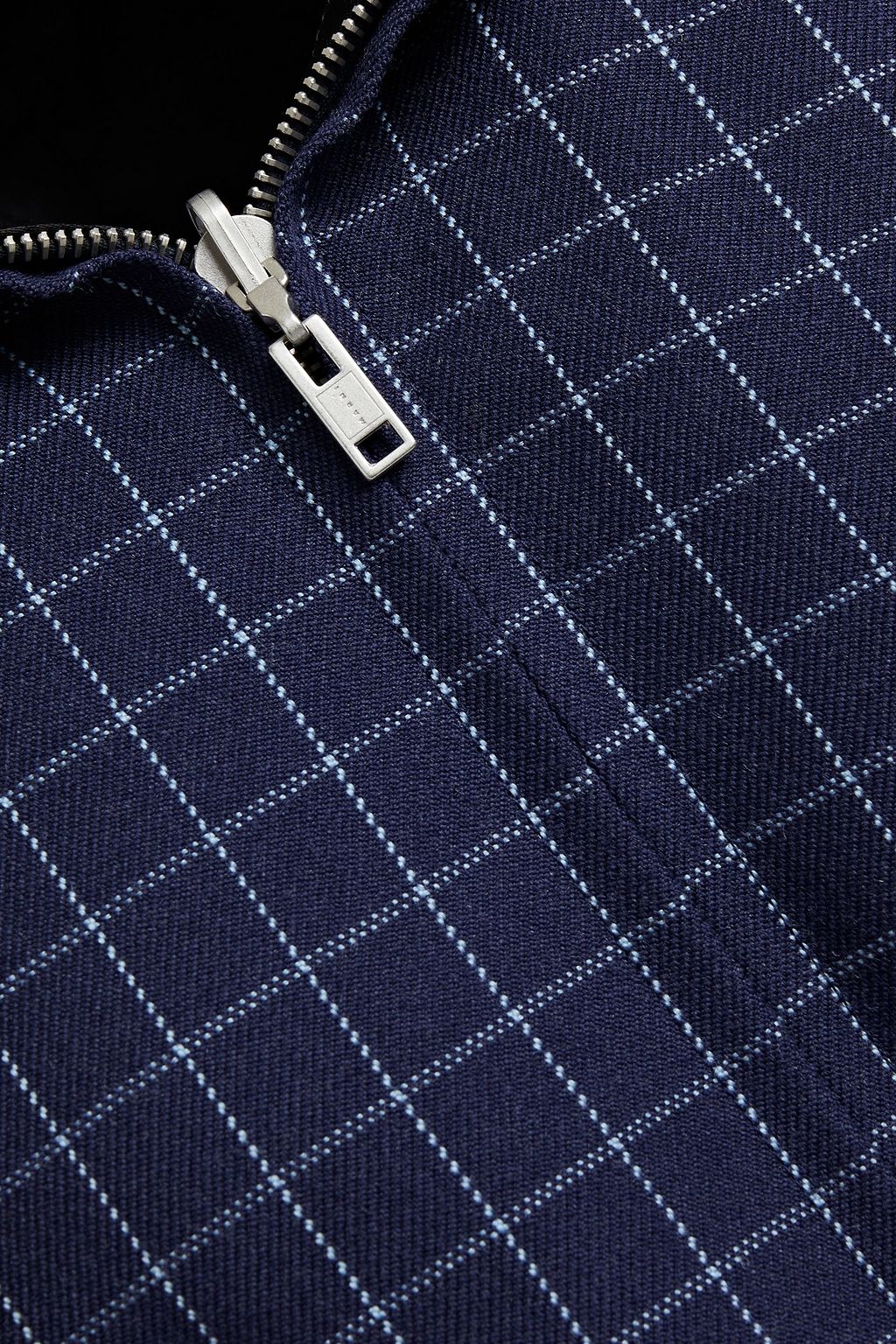 MARNI Reversible checked wool hooded jacket