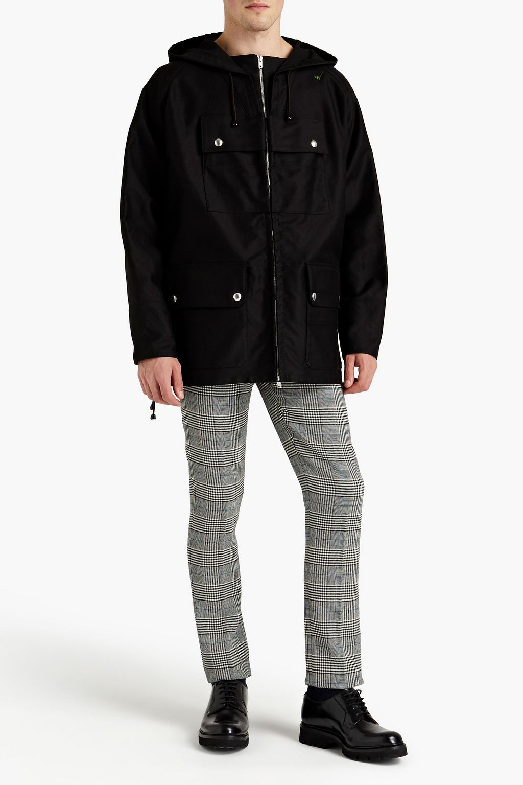MARNI Cotton-twill hooded jacket