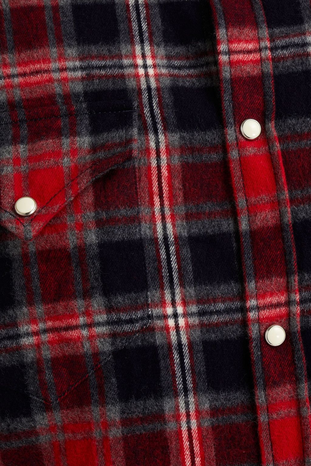 DSQUARED2 Checked cotton-flannel shirt