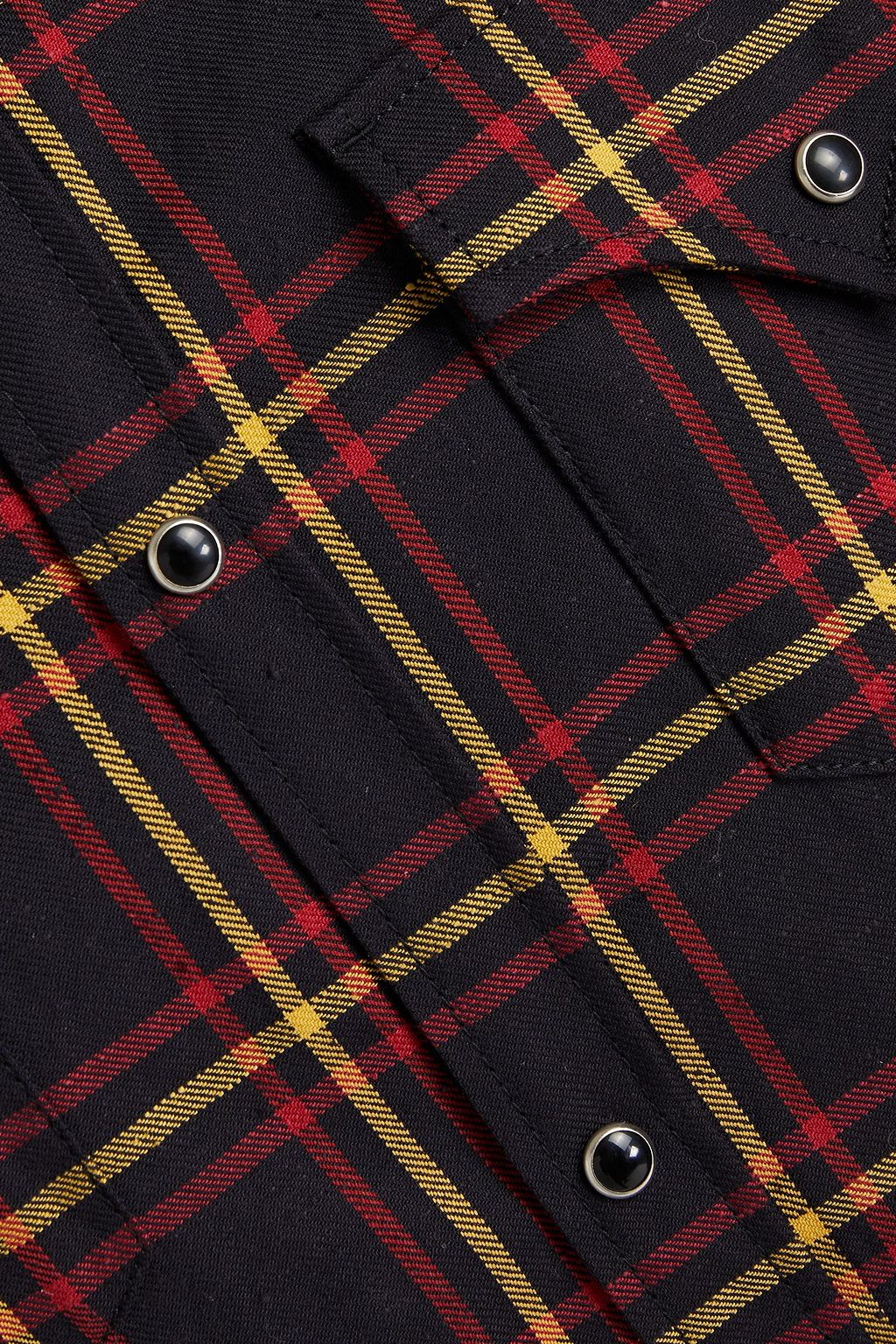 DSQUARED2 Slim-fit logo-appliquéd checked cotton-twill shirt