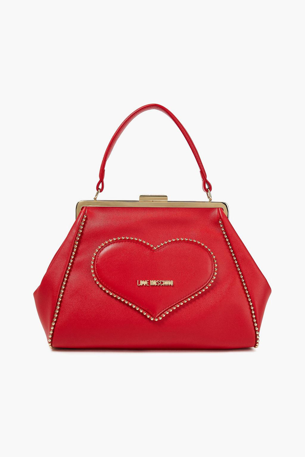 red moschino bag