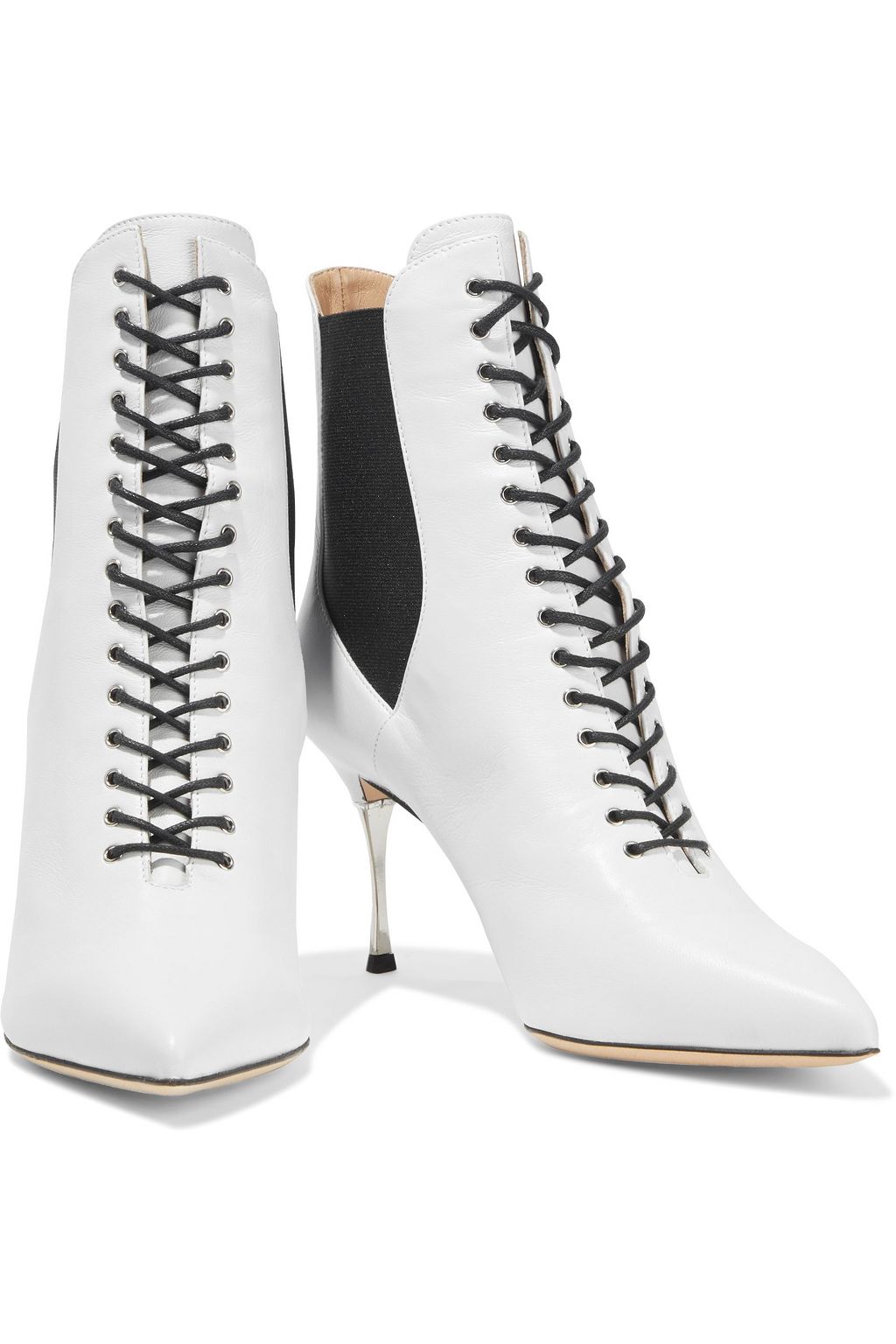 SERGIO ROSSI Leather ankle boots
