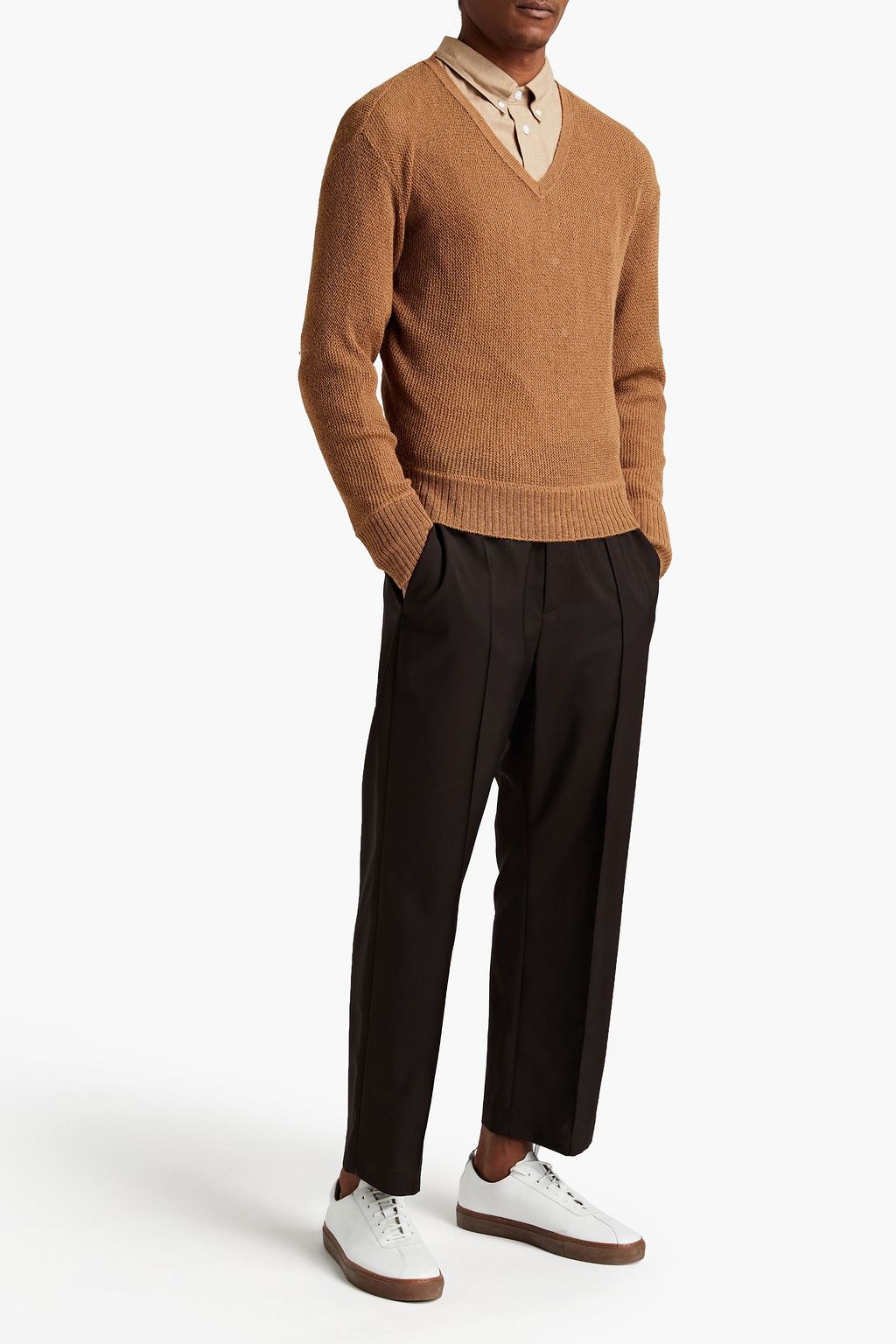 MARNI Open-knit alpaca sweater