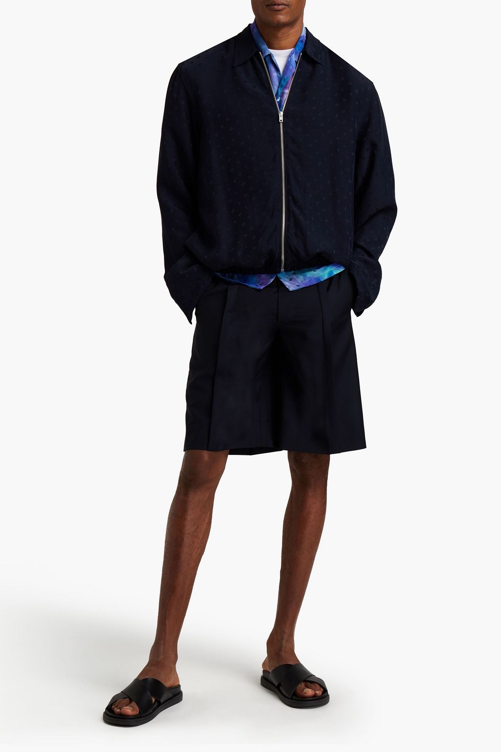 MARNI Satin-jacquard jacket