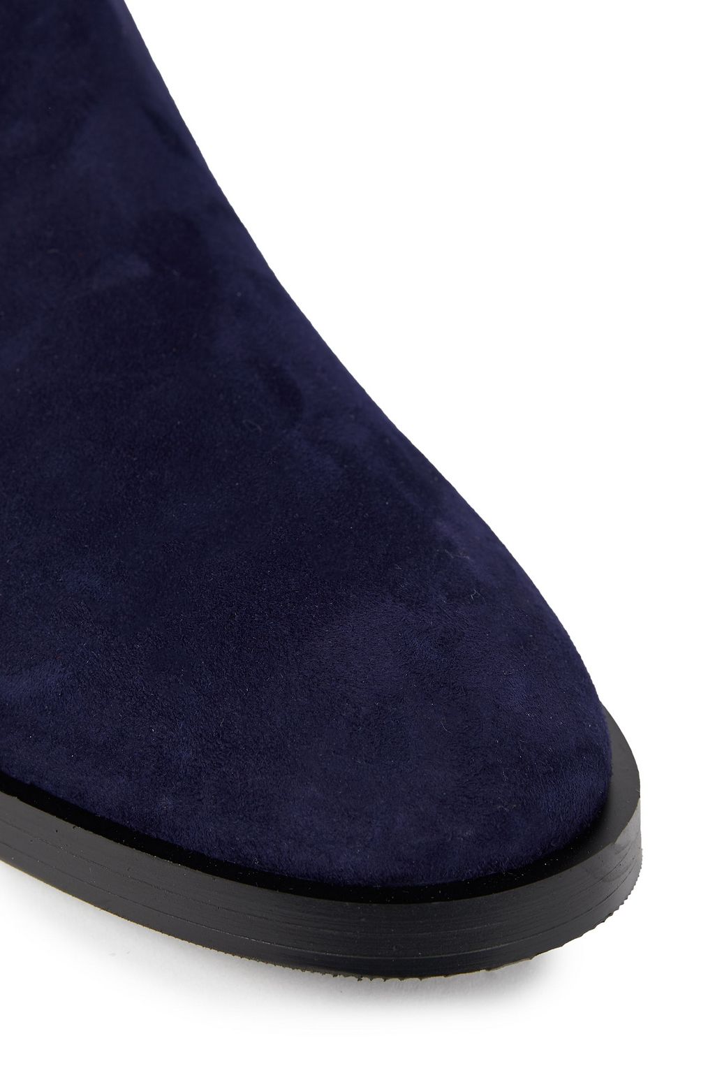 STUART WEITZMAN Keelan kniehohe Stiefel aus Neopren und Veloursleder
