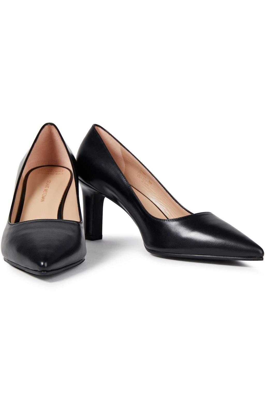 STUART WEITZMAN Adria leather pumps