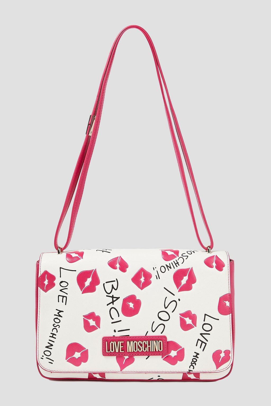 love moschino embossed bag