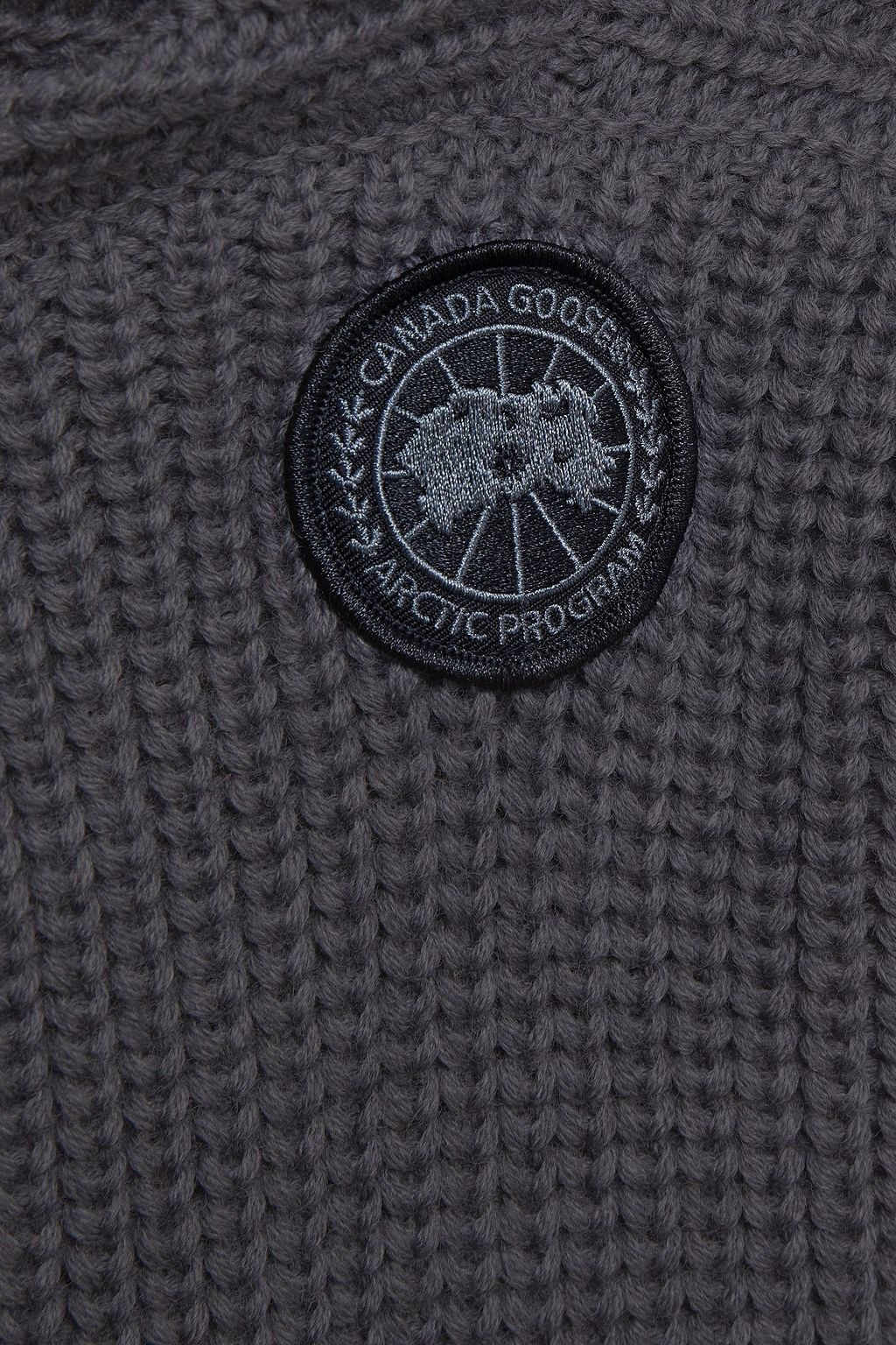 Dark gray Merino wool turtleneck 