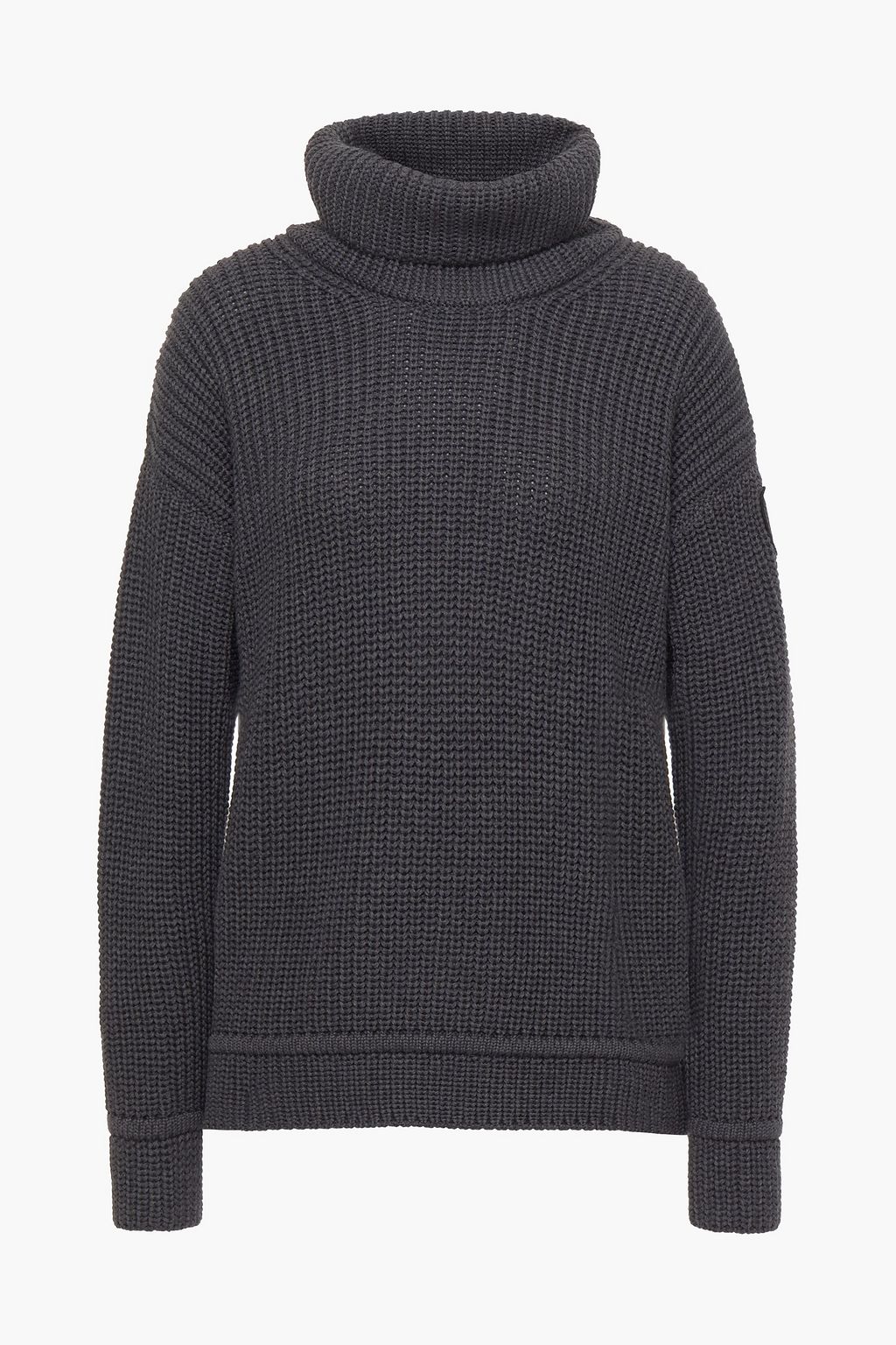 Dark gray Merino wool turtleneck 