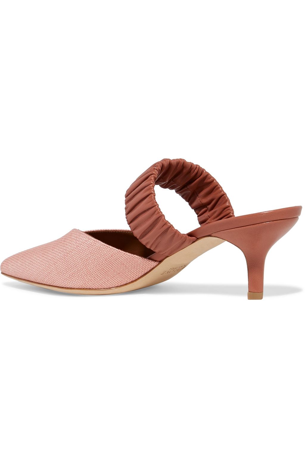 MALONE SOULIERS Matilda 45 leather and canvas mules