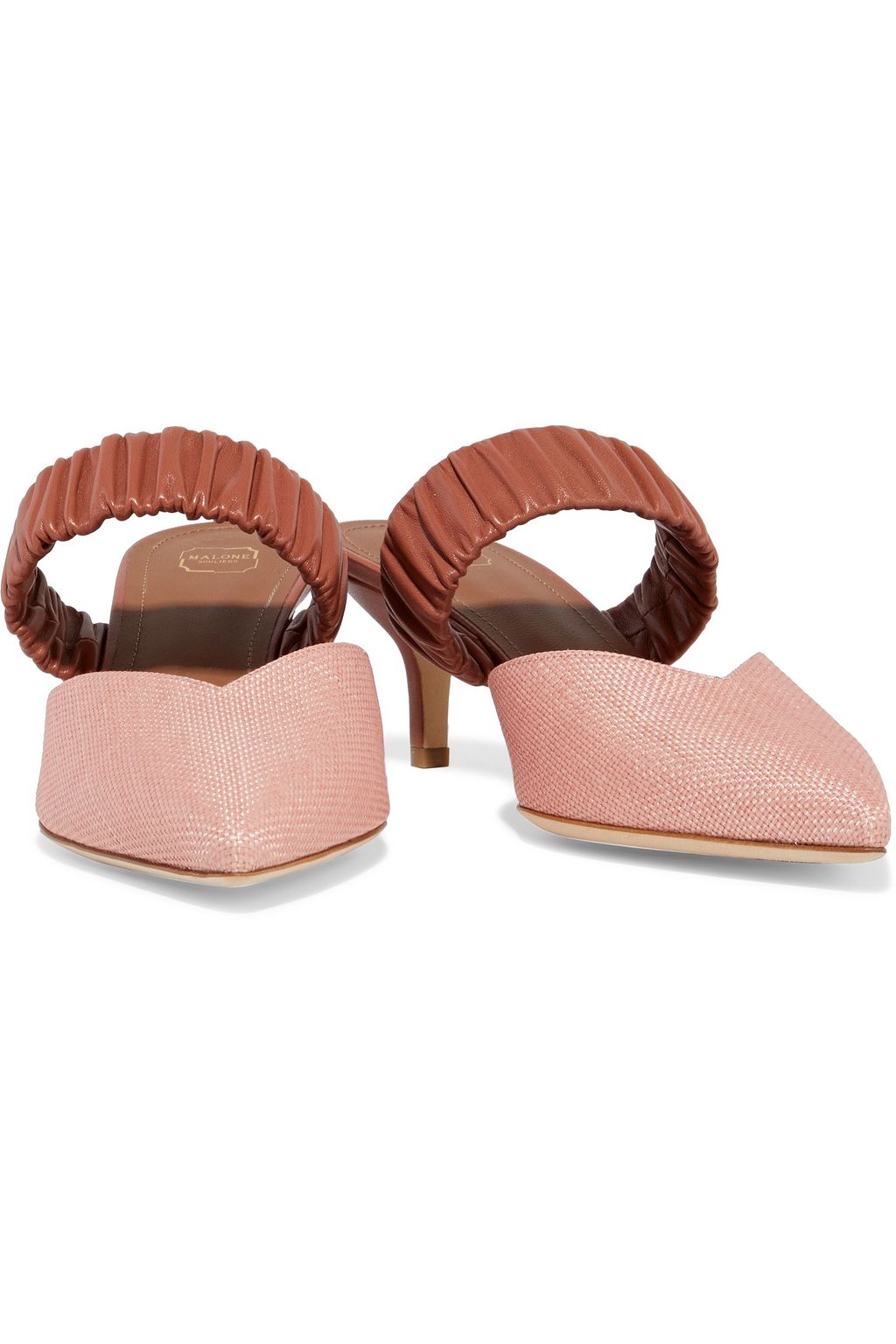 MALONE SOULIERS Matilda 45 leather and canvas mules