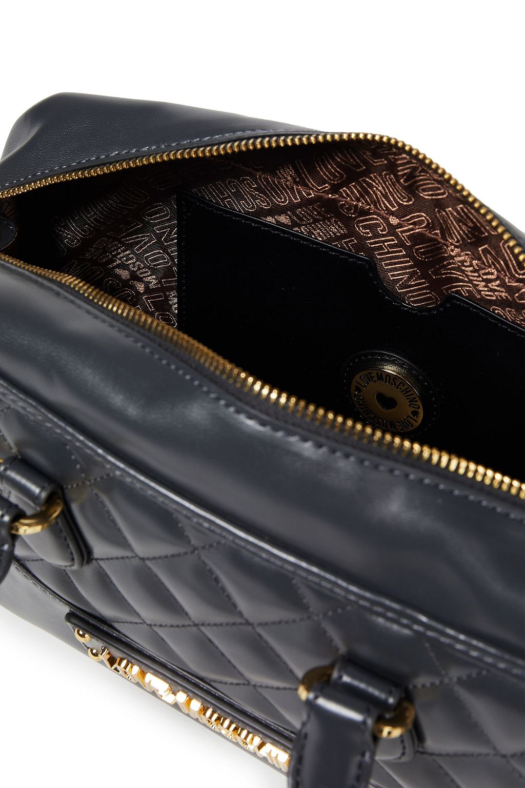 LOVE MOSCHINO Quilted faux leather tote