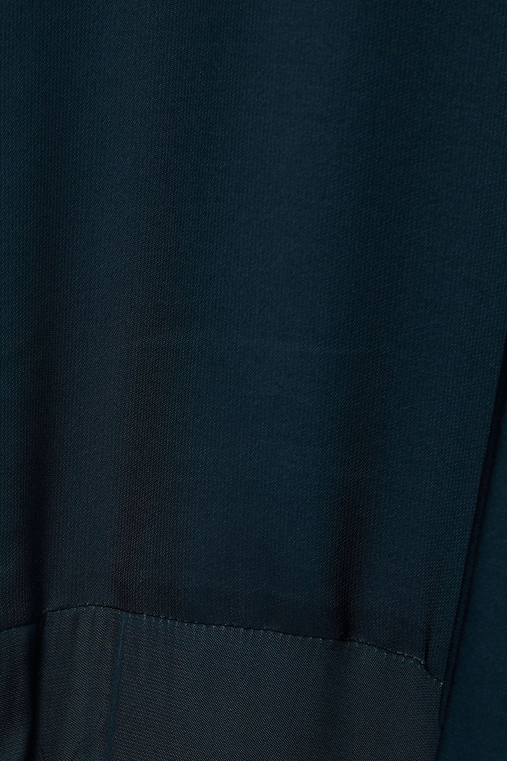 AMANDA WAKELEY Chain-trimmed twill maxi dress
