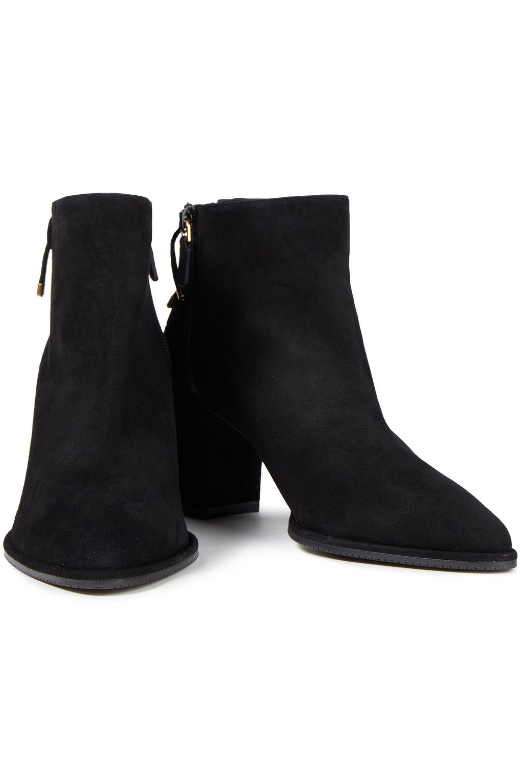 STUART WEITZMAN Gardiner lace-up suede ankle boots