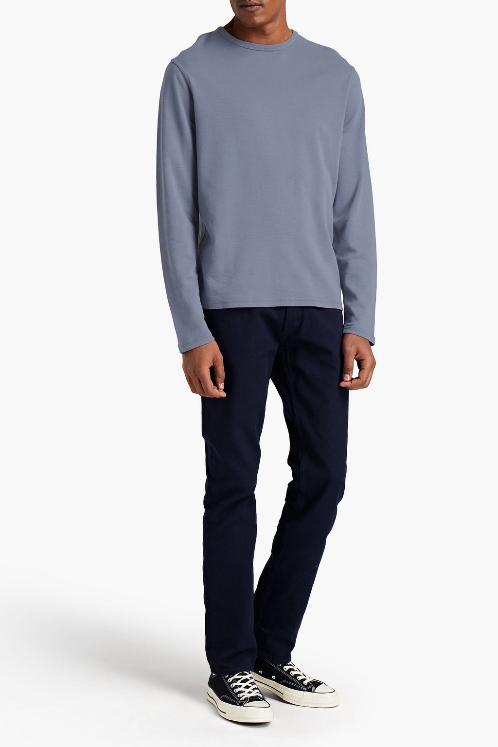 FRAME Cotton-jersey T-shirt