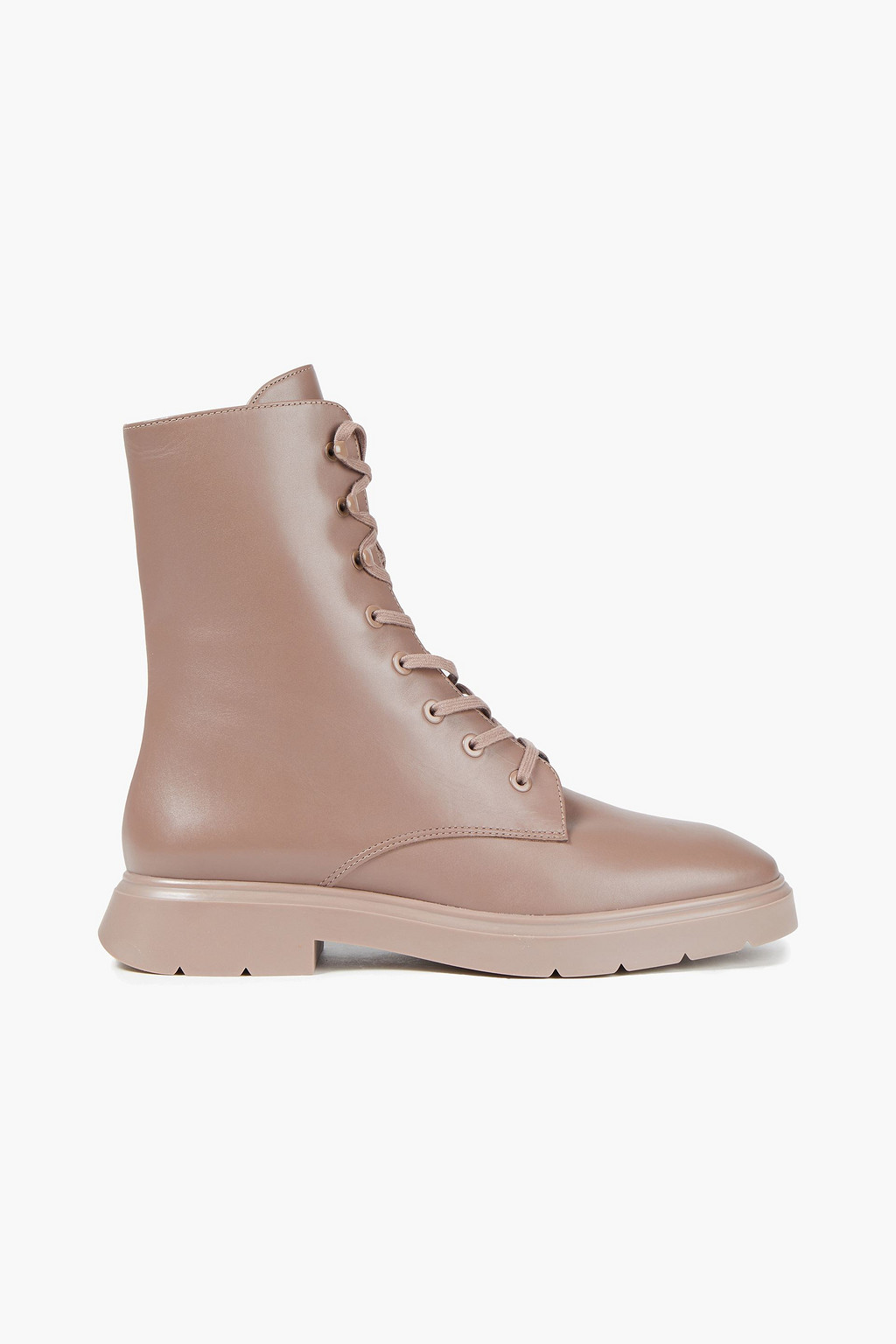 STUART WEITZMAN McKenzee leather combat boots