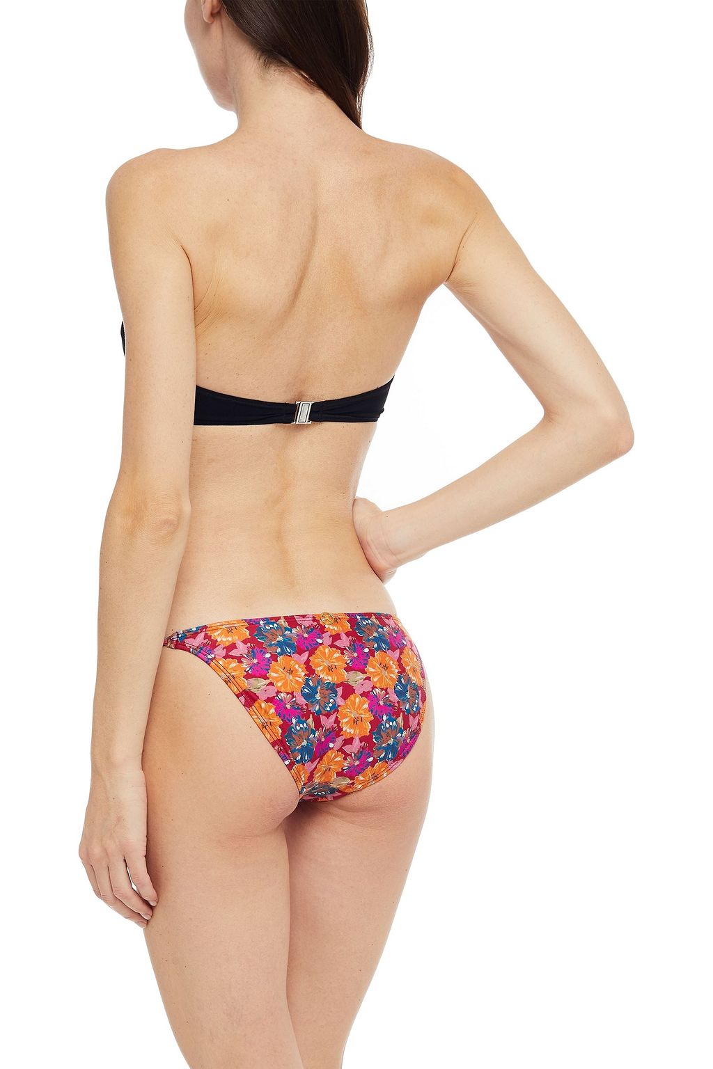 VIX PAULA HERMANNY Viola floral-print low-rise bikini briefs