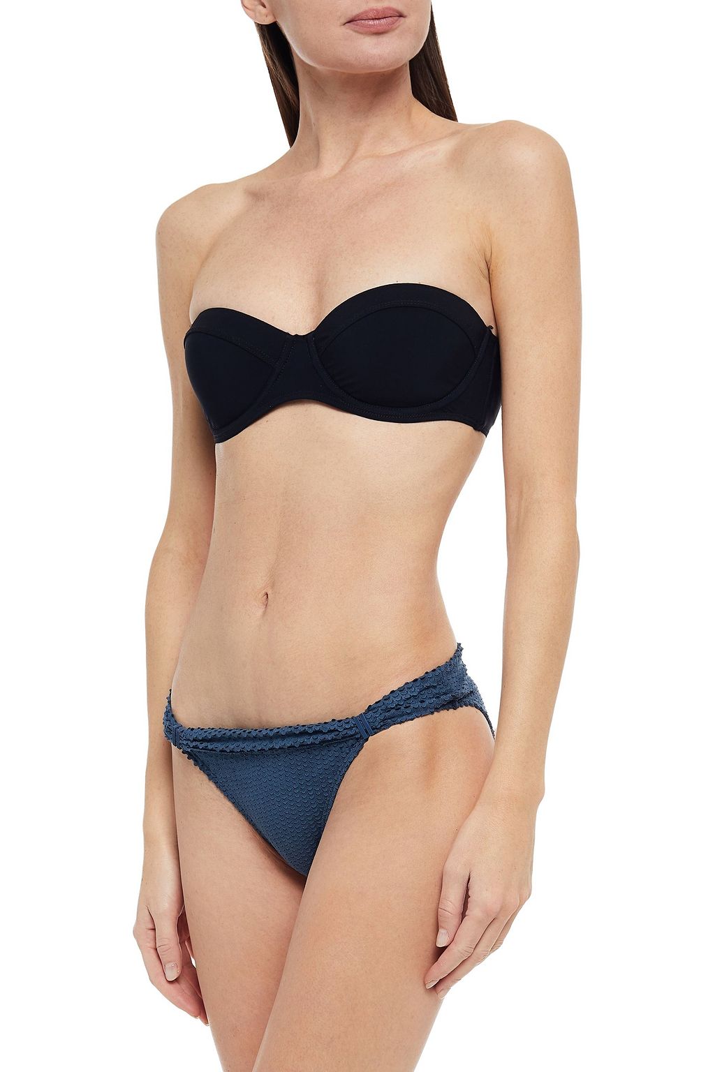 VIX PAULA HERMANNY Scales Bia laser-cut low-rise bikini briefs
