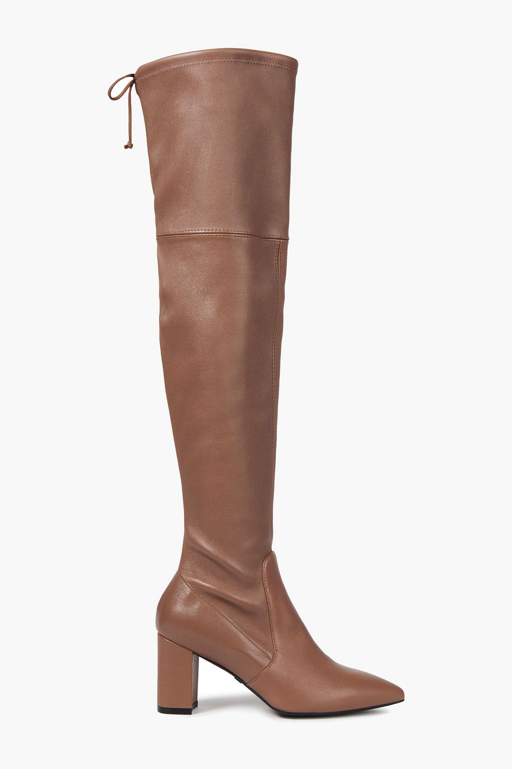 stuart weitzman taupe over the knee boots