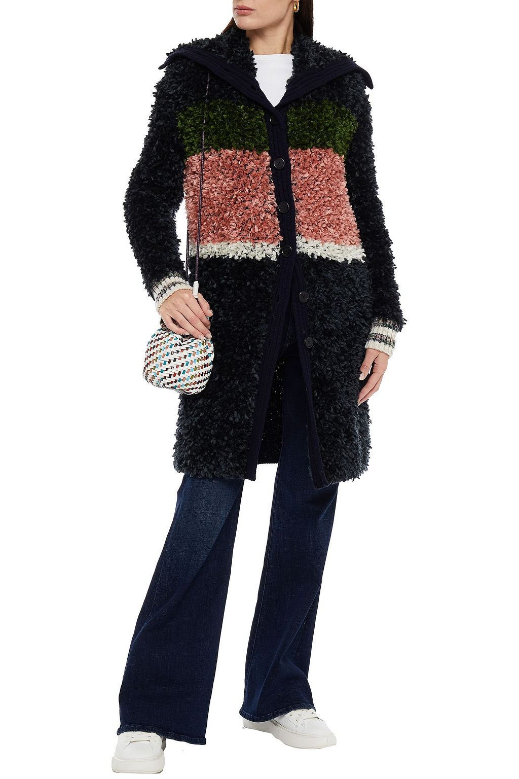 M MISSONI Bouclé-knit coat