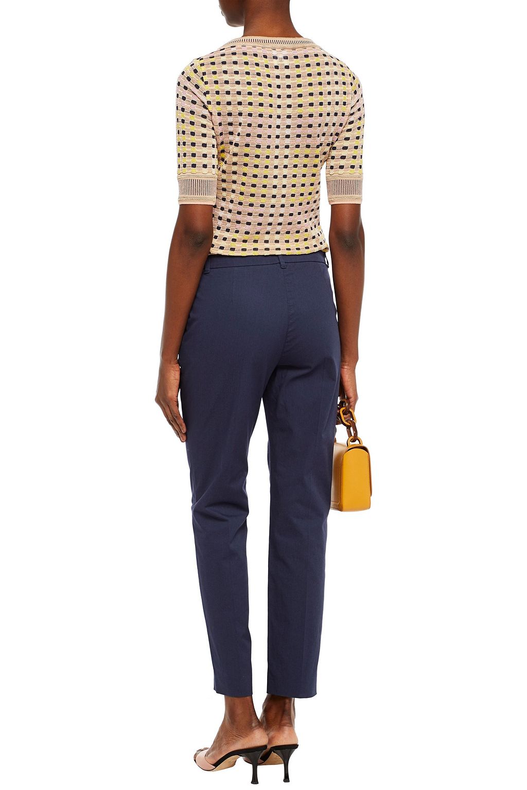 M MISSONI Cotton-blend tapered pants