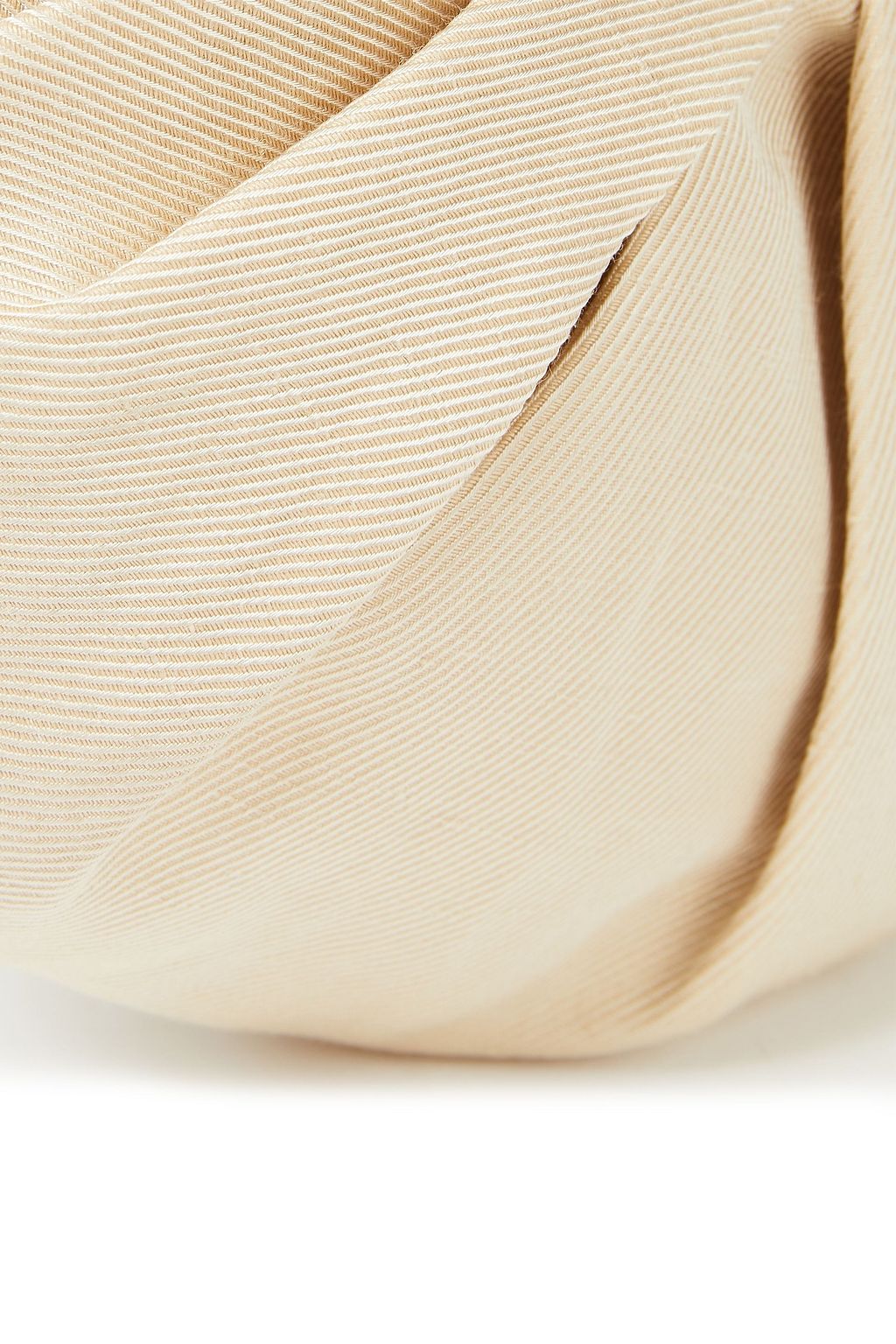 GIA STUDIOS Mini Croissant pleated ottoman tote