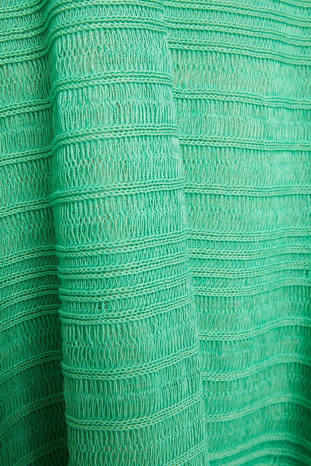 M MISSONI Cotton-blend crochet-knit skirt