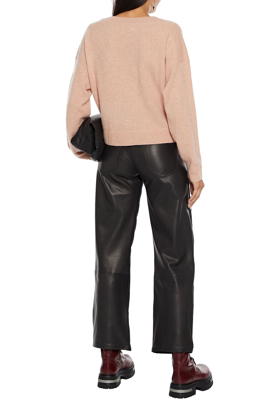NAADAM Cropped cashmere sweater