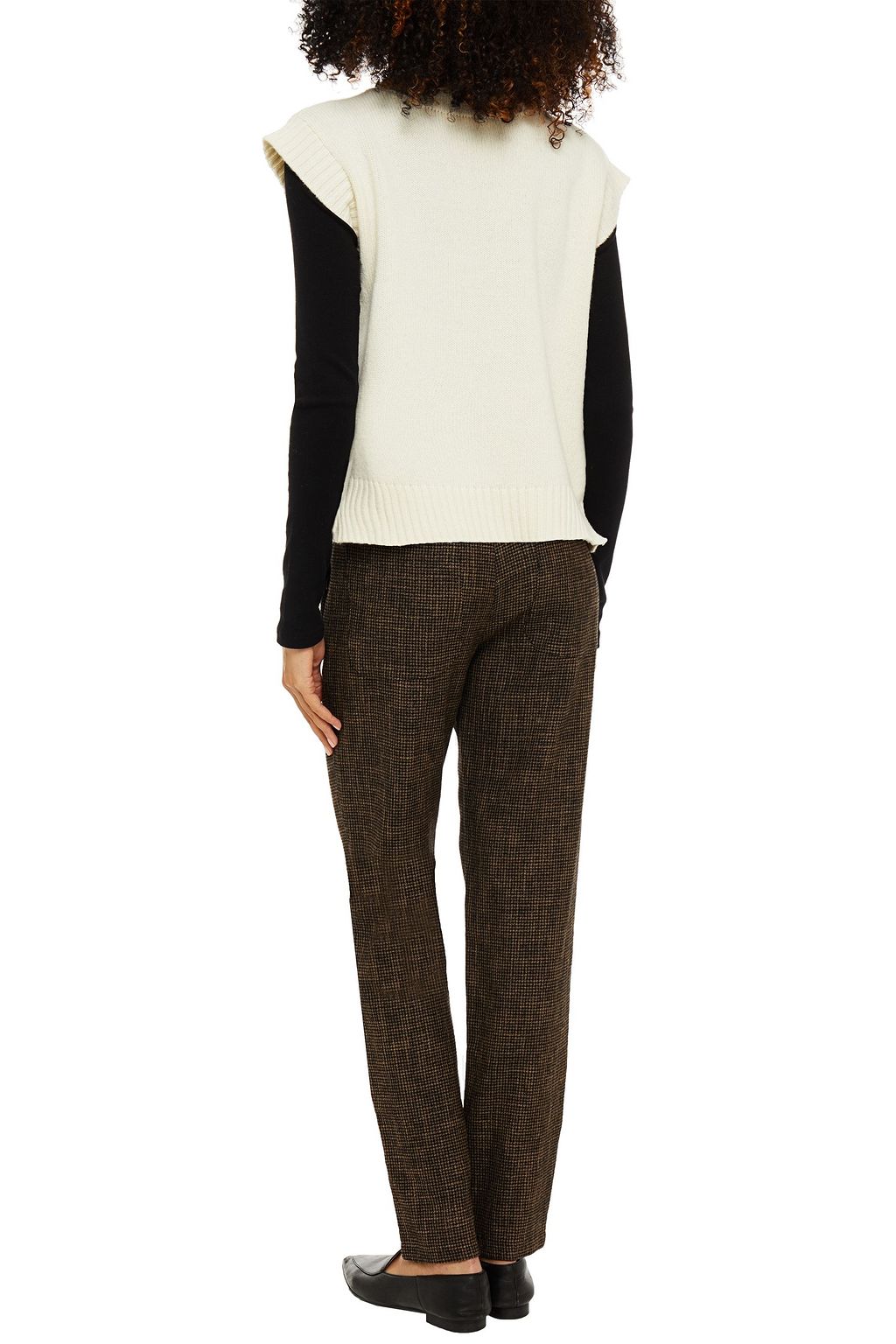 M MISSONI Houndstooth tweed tapered pants
