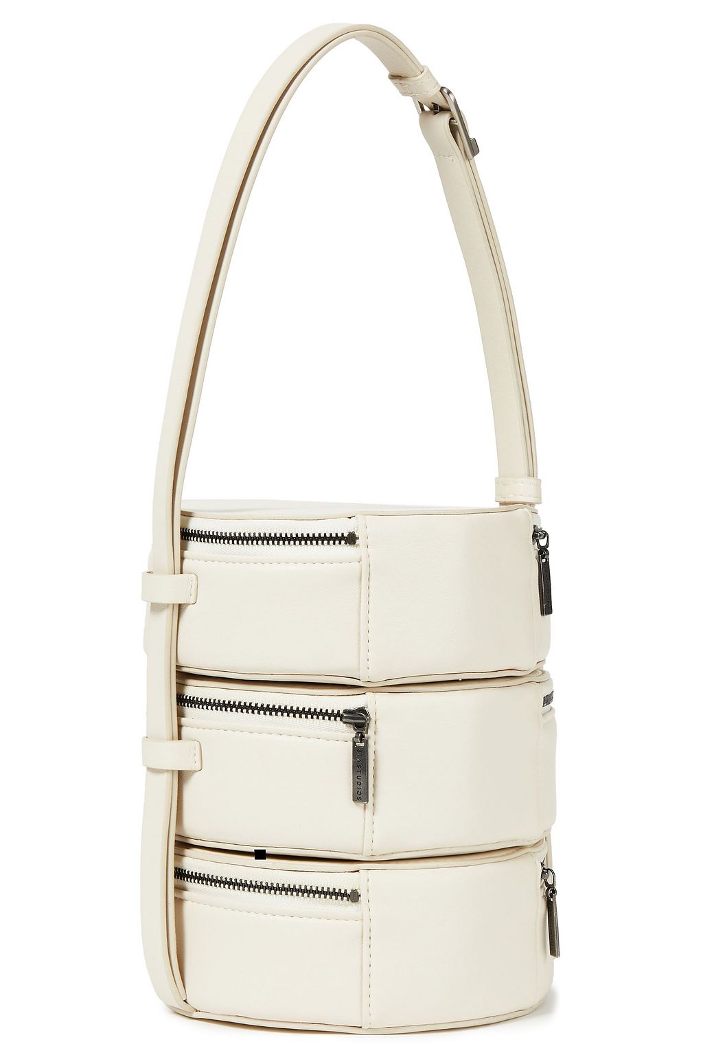 GIA STUDIOS Trio Lunch vegan leather bucket bag