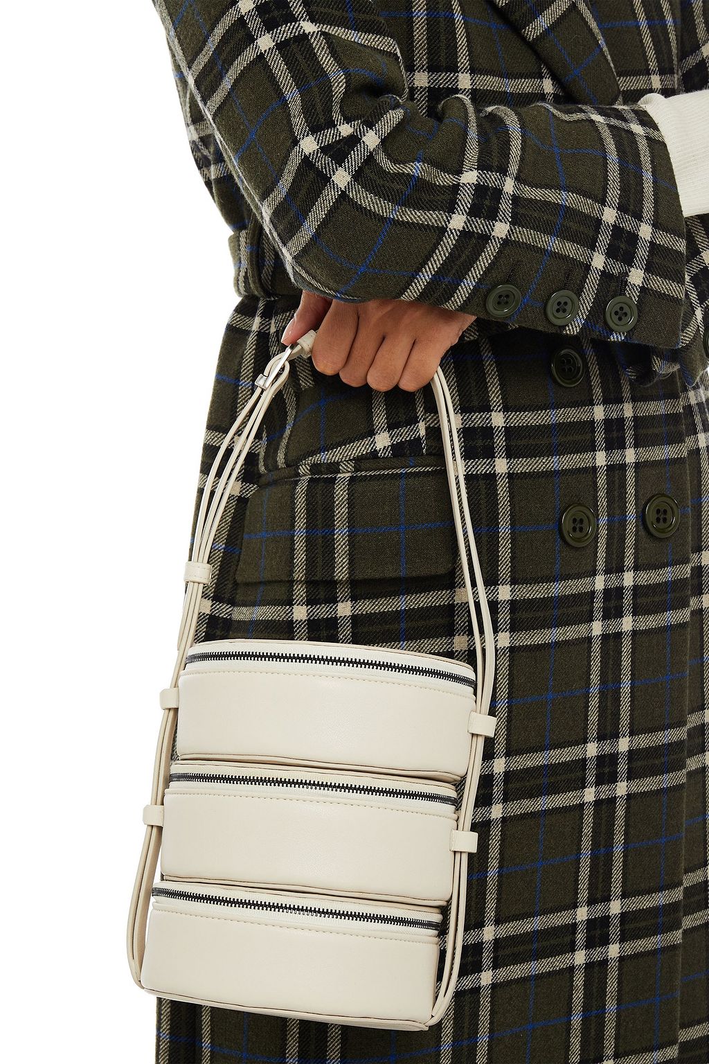 GIA STUDIOS Trio Lunch vegan leather bucket bag