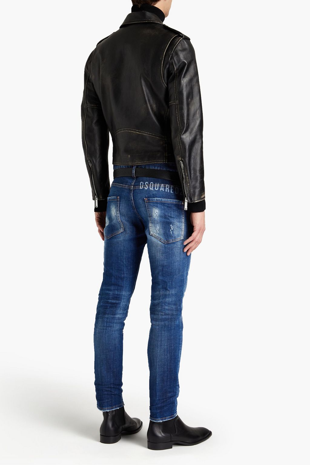 DSQUARED2 Leather biker jacket