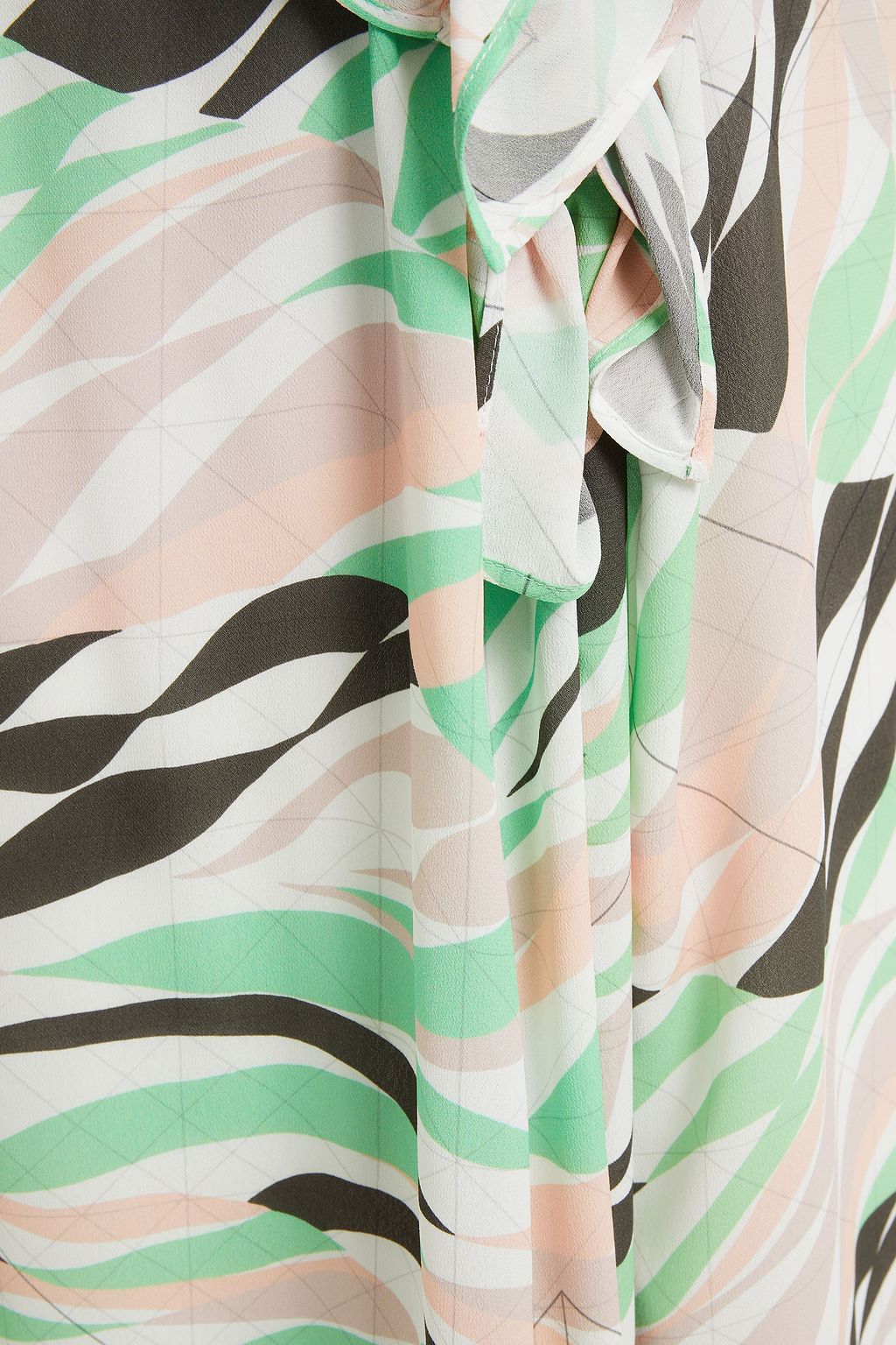 M MISSONI Printed crepe de chine dress