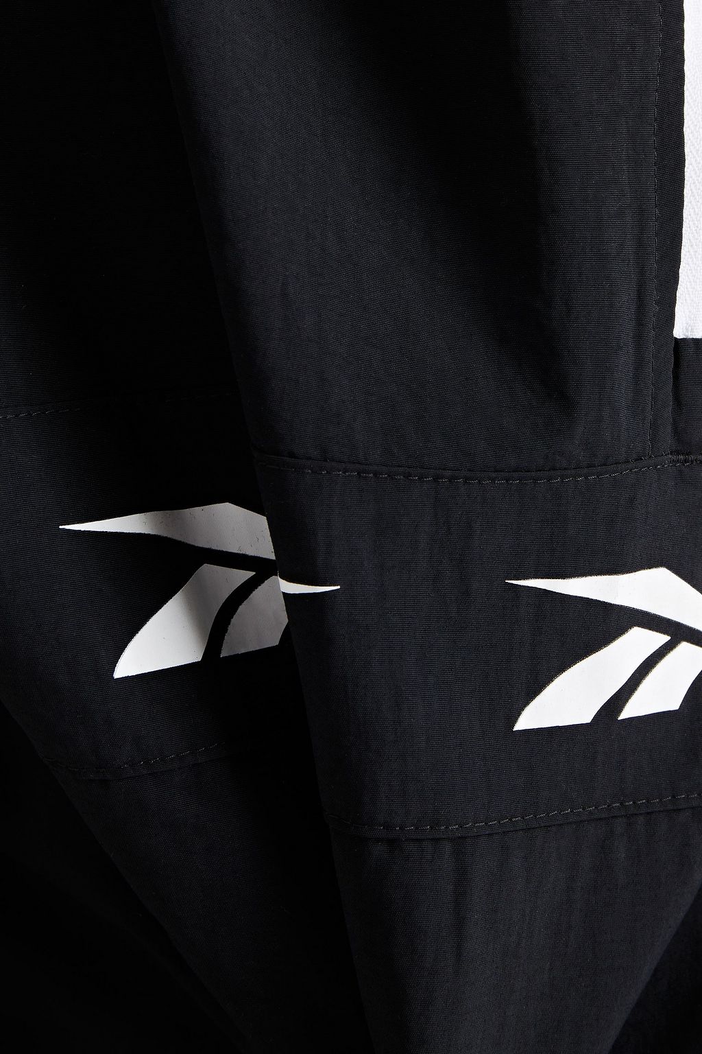 REEBOK Te Vector crinkled-shell hooded jacket