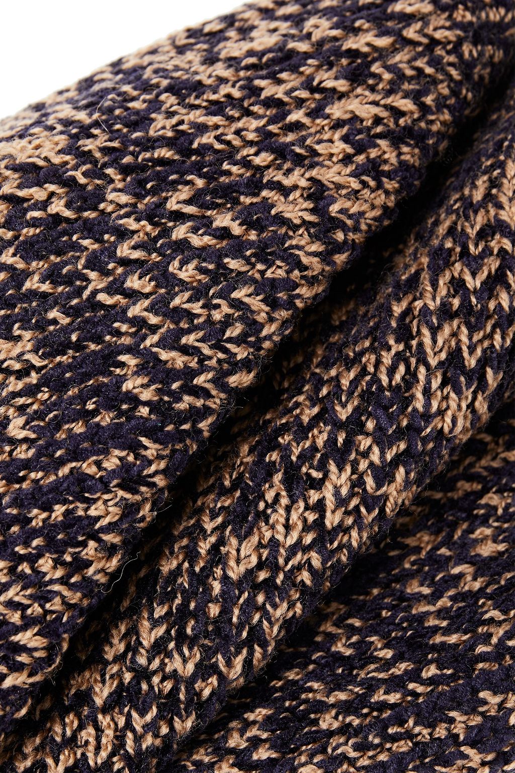 M MISSONI Marled ribbed-knit snood