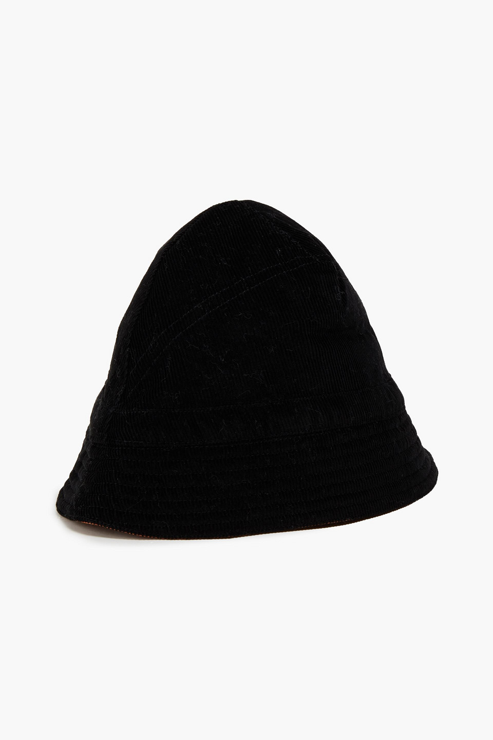 Marni Man Cotton-corduroy Bucket Hat In Black