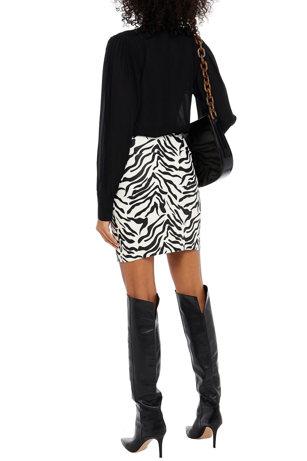NILI LOTAN Lorena silk crepe de chine blouse