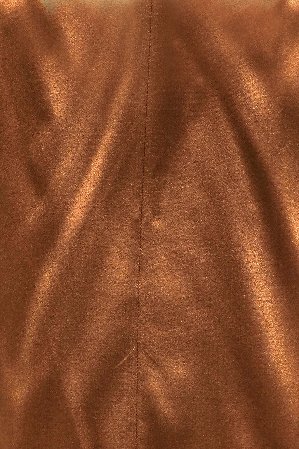 THEORY Draped silk-blend satin top