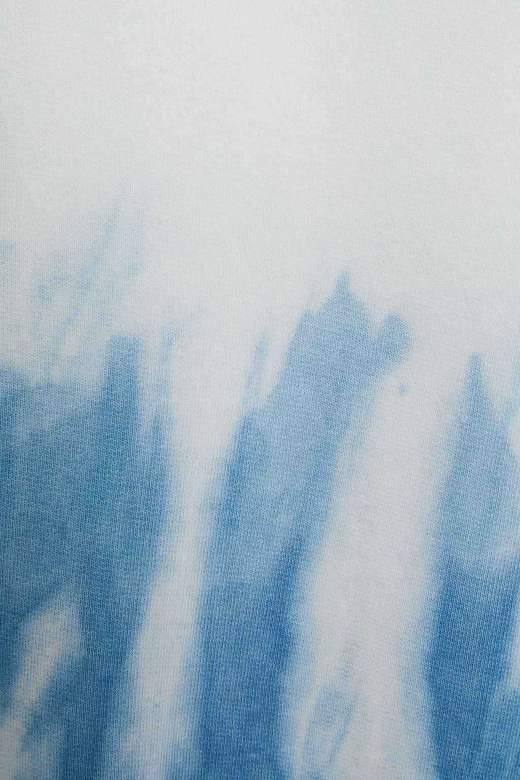 NILI LOTAN Ciara tie-dyed French cotton-terry sweatshirt