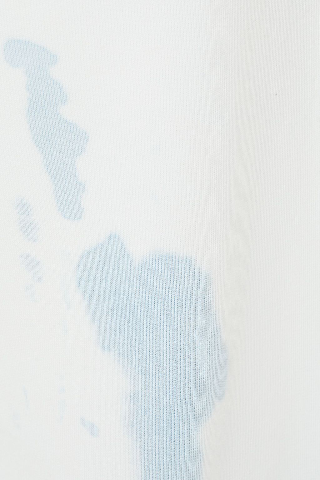 NILI LOTAN Kiki cropped tie-dyed French cotton-terry wide-leg pants