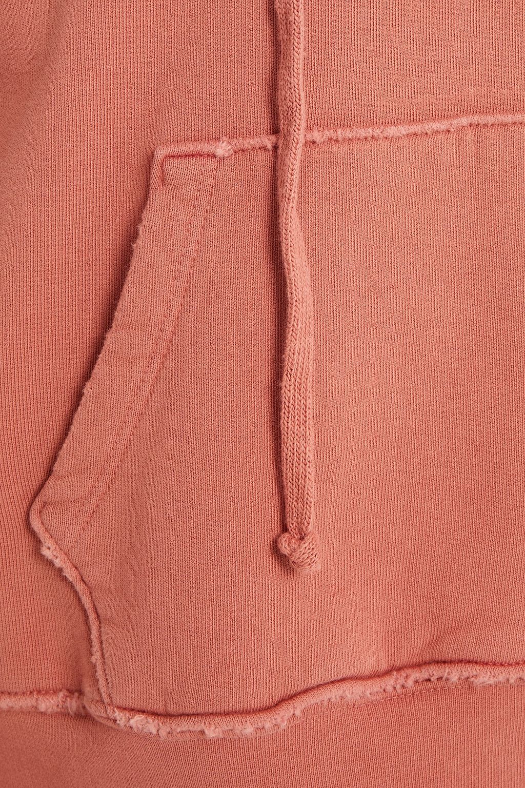 NILI LOTAN Janie French cotton-terry hoodie