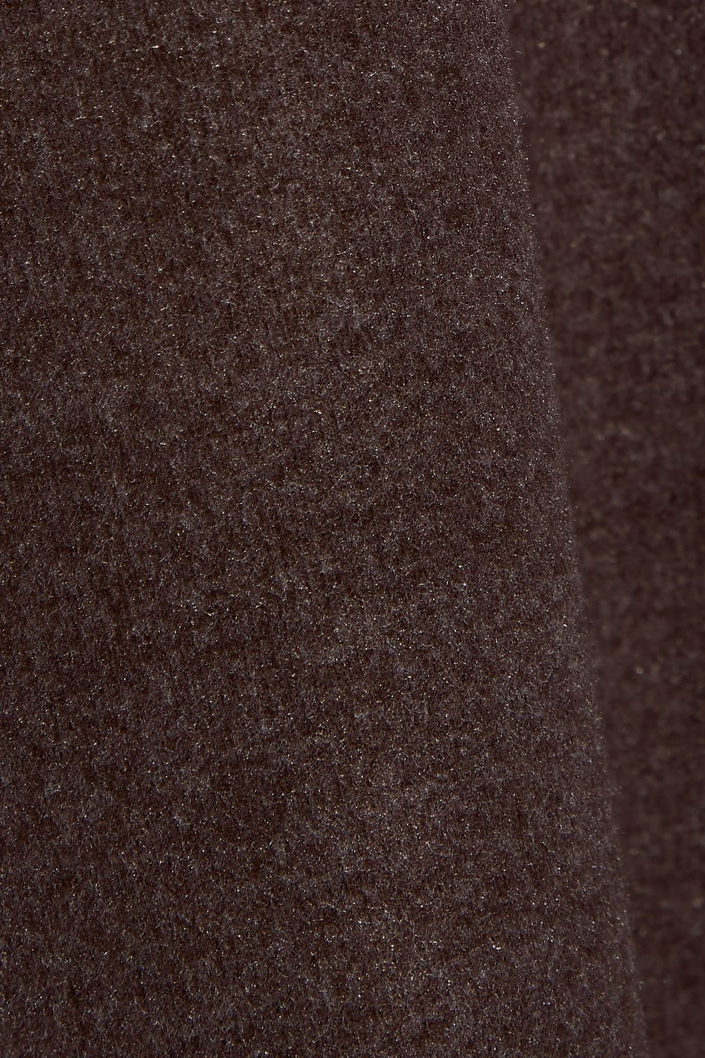 WALTER BAKER Maisie mélange fleece hooded mini dress