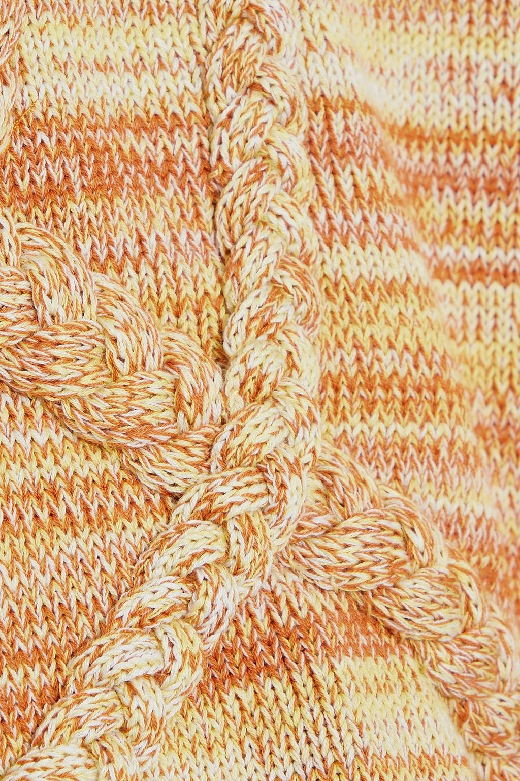 ronny kobo yeva cable knit sweater