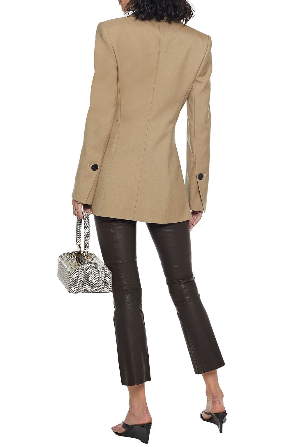 WALTER BAKER Lori kick-flare leather pants