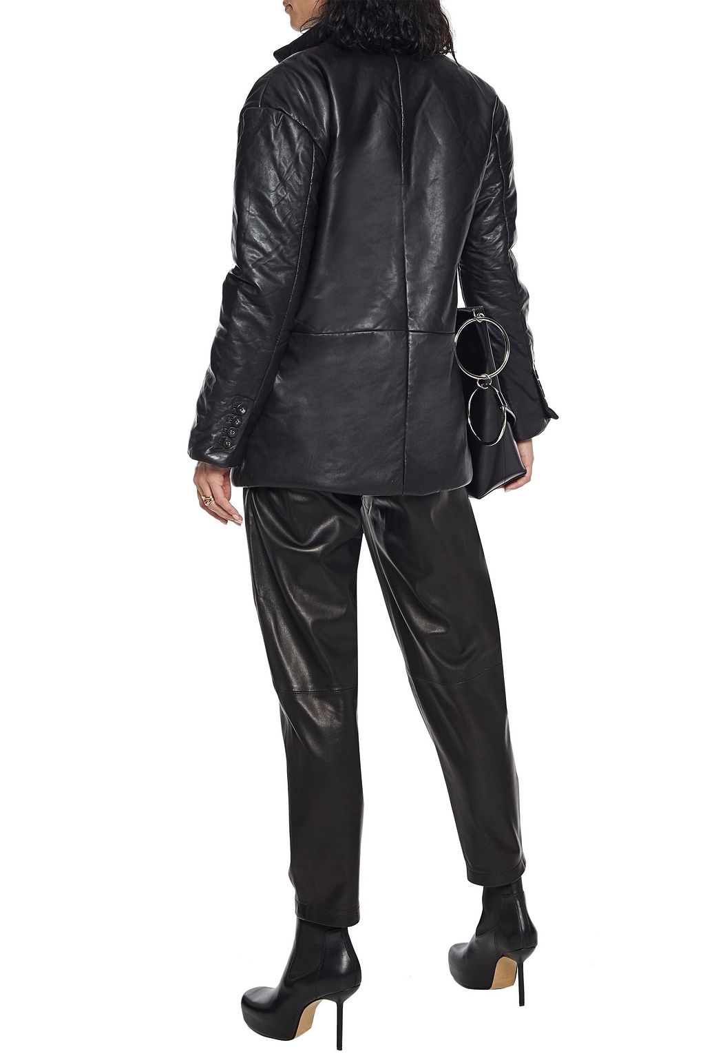 WALTER BAKER Camille padded leather jacket
