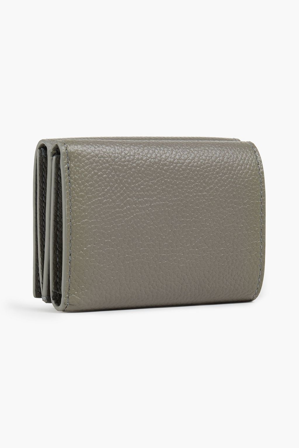 DUNHILL Pebbled-leather wallet