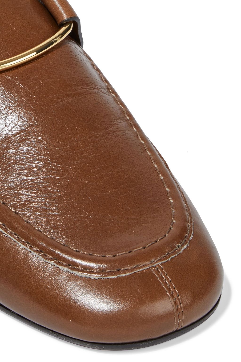 ISABEL MARANT Ferlyn embellished collapsible-heel loafers